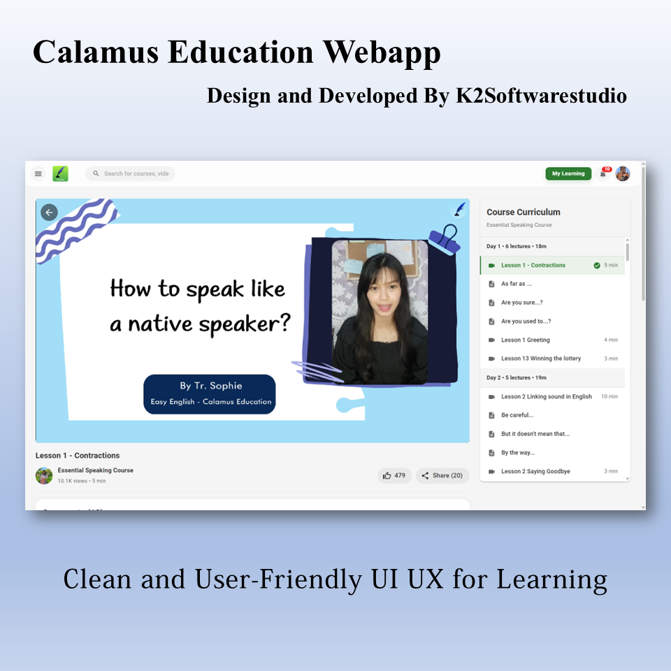 Calamus Education Webapp